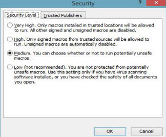 Macro security